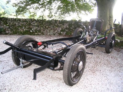 Chassis rear view